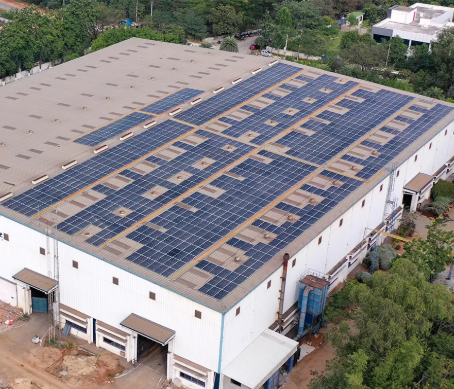 Industrial rooftop solar