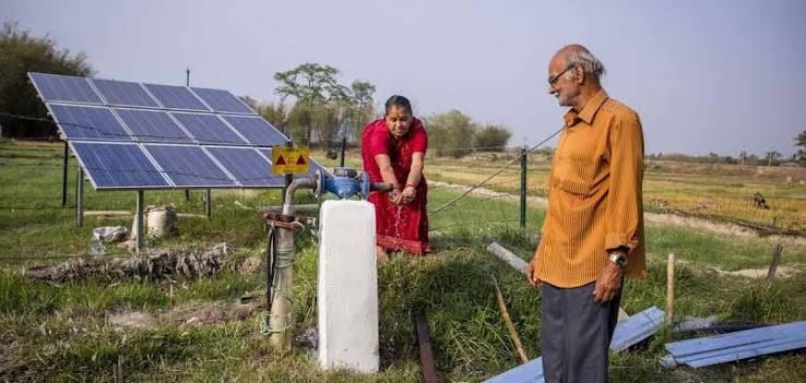 Solar in agricultural field